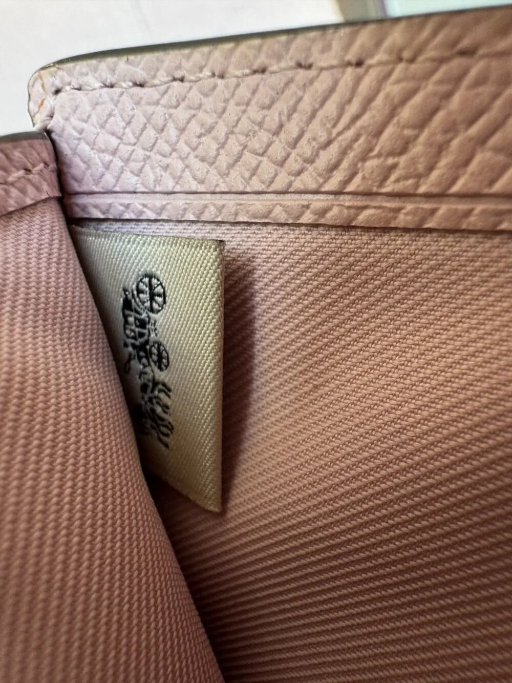 Coach Small Wallet in Dusty Rose